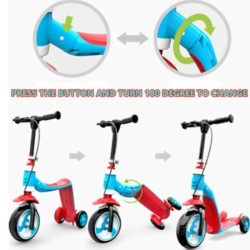 Scoot and Ride Bicycle for kids 1-5 years old Light-Blue